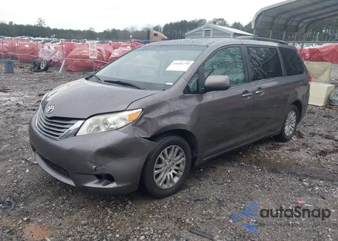 2011 Toyota Sienna Xle V6 из США, поврежденный, VIN 5TDYK3DC9BS134315